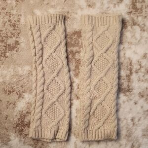 Cable Knit Leg Warmers